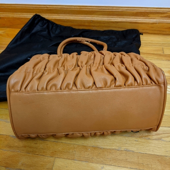 Tosca blu tan leather handbag - Picture 2 of 4